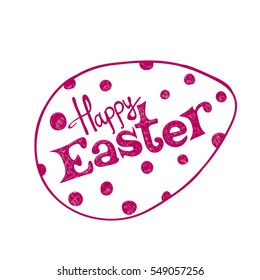 Happy Easter Logo Stock Vector (Royalty Free) 549057256 | Shutterstock