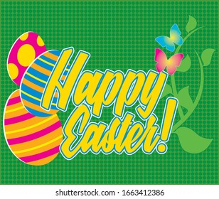 Logo de Pascua feliz de Stefano