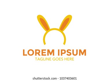 happy easter logo. card. greeting. sticker. vector illustration. editable