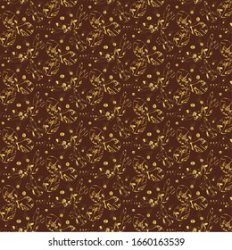 Happy easter on gold gradient pattern. Geometric Backdrop for Poster, Modern abstract cover. Brochure, card, Pattern printed shirt. Wrapping paper.