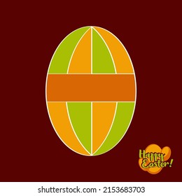 Pascua feliz ・ huevos de Pascua pintados al estilo geométrico ucraniano