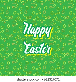 happy easter pattern seamless 