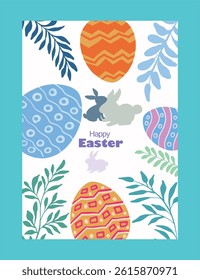 Happy Easter is perfect for your best holiday celebration card of the year