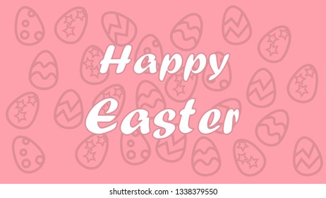 Happy Easter Pink