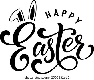 Happy Easter PNG Vector T-shirt Design