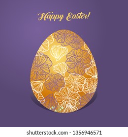 happy easter poster