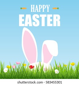 happy easter poster,easter background