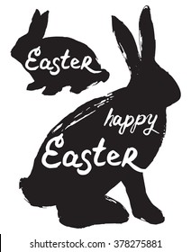 happy easter rabbit animal 