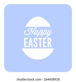 Happy Easter retro background