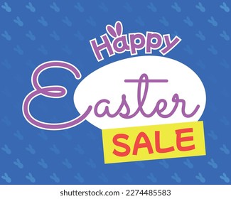 Logotipo de la VENTA de Pascua - Buey, rosa y blanco
