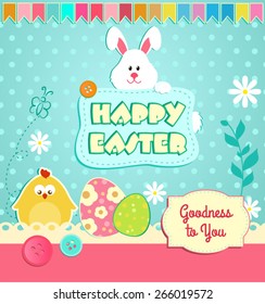 happy Easter scrap