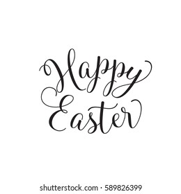 Happy Easter simple lettering