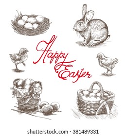 happy Easter sketches