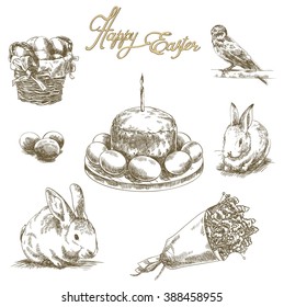 happy Easter sketches