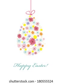 Happy Easter! Spring card. 