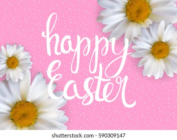 Happy Easter Spring Holiday Background Illustration EPS10