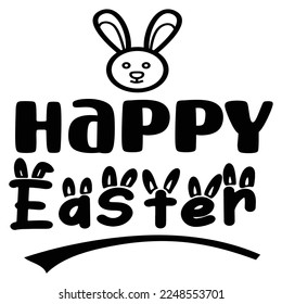 Happy Easter Spring shirt print temlpate, spring easter vintage vactor, typography design for spring easter love, father, mother, sister, brother, boy, girl