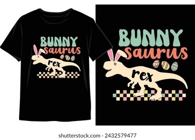 Happy Easter Sunday Dog t-shirt design. Bunny dog t-shirt design. Typography vector design