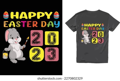 Happy Easter Sunday T-shirt Designs 