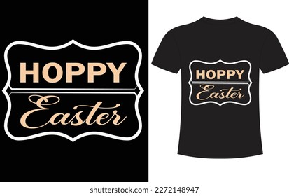 Happy Easter Sunday T-shirt Designs Template
