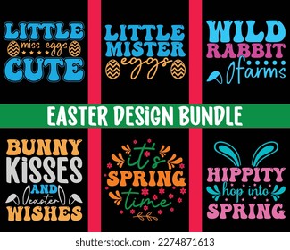 Happy Easter SVG Bundle Design,Christian Easter design Bundle,Cut Files for Cricut,Easter SVG Bundle,Easter Bunny t shirt design , Spring Svg,Retro Easter Cut Files Cricut