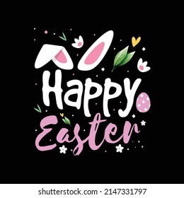 Happy Easter T  Shirt Vector ,T Shirt Design Vector Design