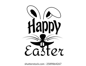 Happy Easter T-shirt Design 2025