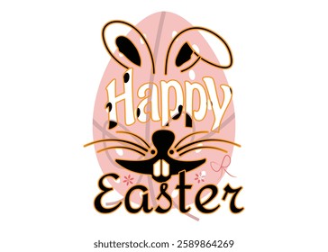 Happy Easter T-shirt Design 2025