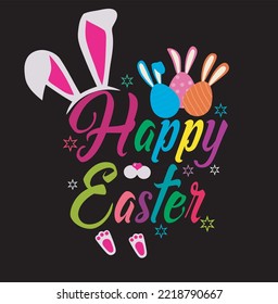 Diseño de camisetas "Happy Easter"