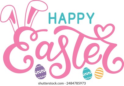 Happy Easter T-shirt Design, Easter Bundle