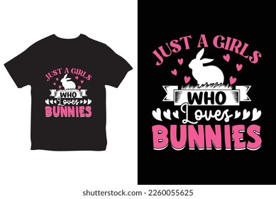 Happy easter t-shirt design template