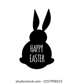 Happy Easter T-shirt And SVG Design, vector File. Lettering vector illustration