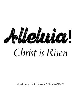 Happy Easter, typography design for print or use as poster, flyer or T shirt