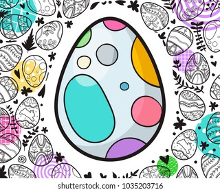 Happy Easter vector