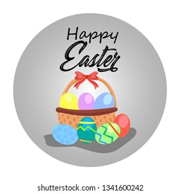 HAPPY EASTER VECTOR