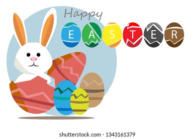 HAPPY EASTER VECTOR