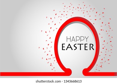 happy easter vector