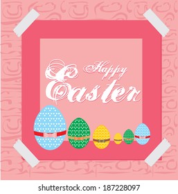 happy Easter, vector