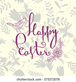 Happy Easter. vector background