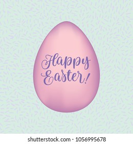 Happy Easter vector card 