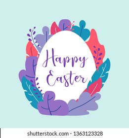 Happy Easter vector illustration