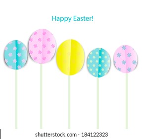 Happy Easter, vector illustration