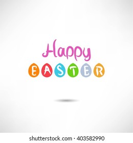 Happy Easter Vector Illustration