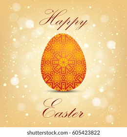 Happy easter. Vector illustration