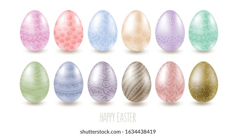 Happy Easter. Vector illustration. Hand drawn.