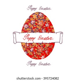 Happy Easter / vector labels