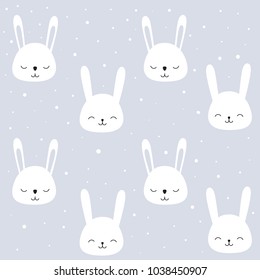Happy easter. Vector seamless pattern