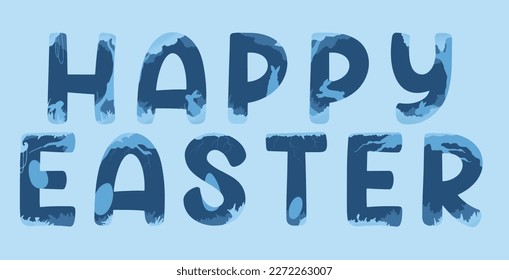 happy easter vector for your design