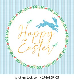Happy Ostervintage, Hintergrund Postkarte