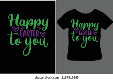  Happy Easter to you svg design